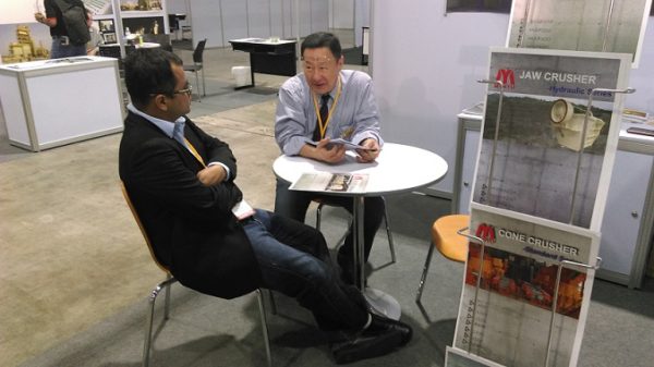 Minyu at Constech Thailand 2015 Minyu Machinery Corp at CONSTECH Thailand in 2015