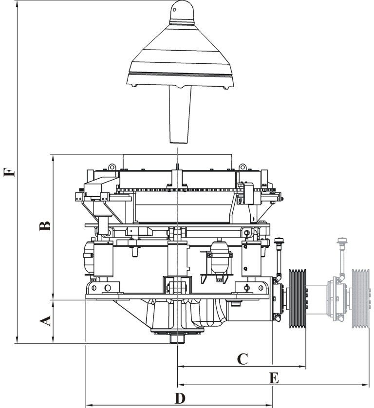 MSP Cone Crusher from Minyu: Dimensions MSP Cone Crusher from Minyu: Dimensions