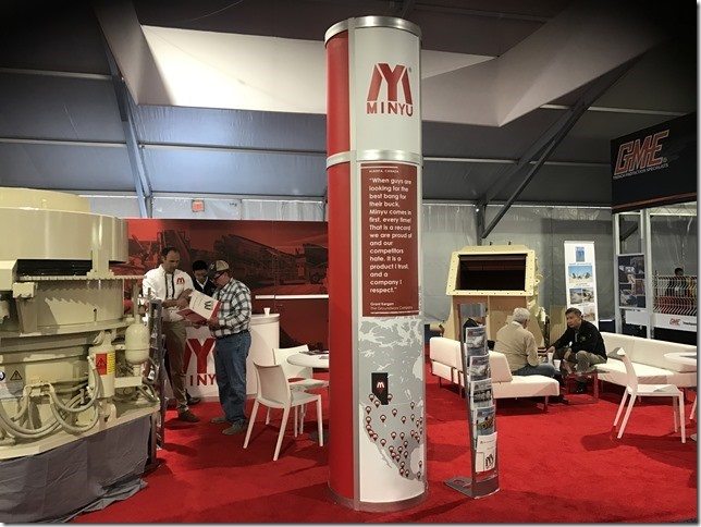 明裕在 CONEXPO/CON-AGG 拉斯韦加斯展会的摊位 明裕在 CONEXPO/CON-AGG 拉斯韦加斯展会的摊位