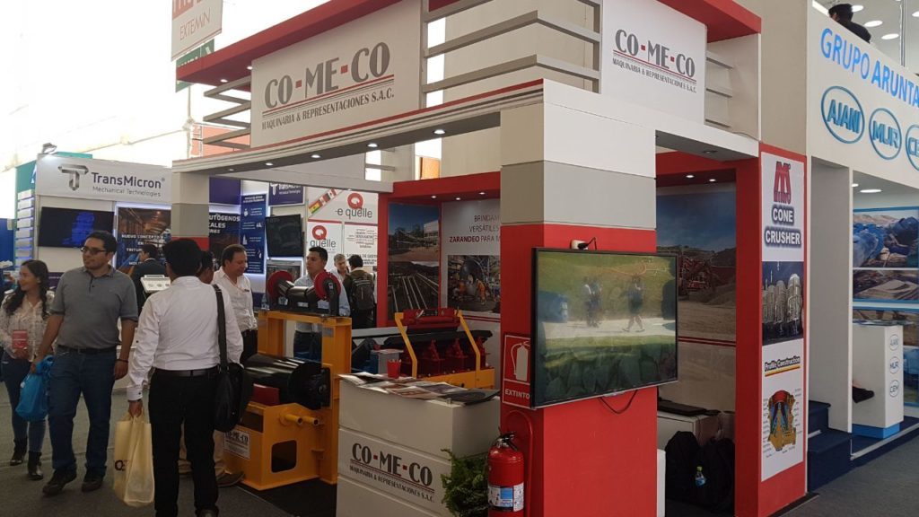 Comeco exhibits Minyu at Perumin 2017